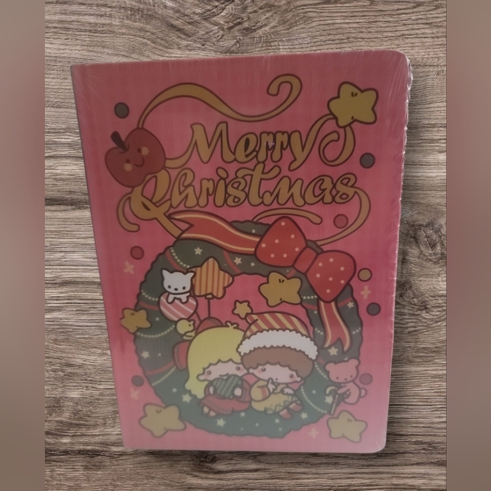 SANRIO LITTLE TWIN STARS HARDCOVER CHRISTMAS THEMED